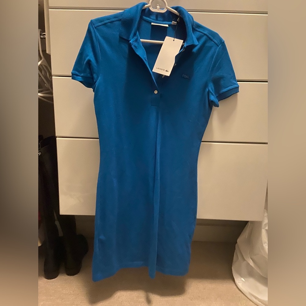 Lacoste Blue Dress in Small